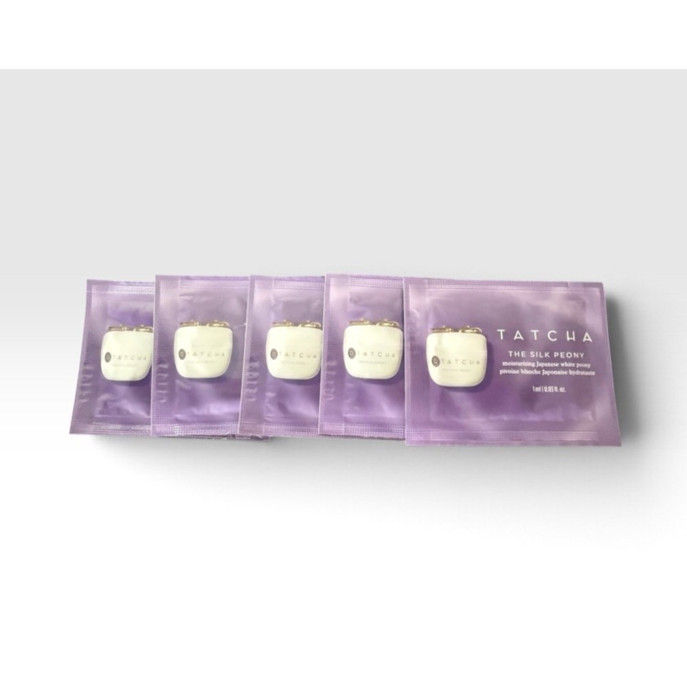 X5 Tatcha The Silk Peony Sample Size 1ml/.03 fl oz. TRAVEL SIZE. New